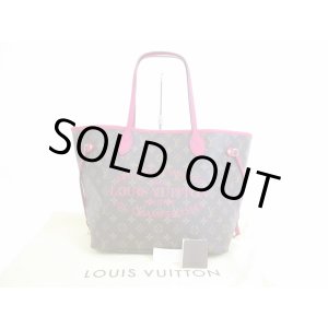 Photo: LOUIS VUITTON Limited Edition Ikat Rose Indian Tote Bag Neverfull MM #5415
