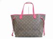 Photo2: LOUIS VUITTON Limited Edition Ikat Rose Indian Tote Bag Neverfull MM #5415