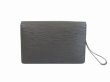 Photo2: LOUIS VUITTON Epi Leather Black Clutch Bag Purse Sellier Dragonne #5419