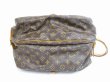 Photo6: LOUIS VUITTON Monogram Leather Brown Cross-body Bag Saumur 35 #5422