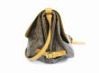 Photo4: LOUIS VUITTON Monogram Leather Brown Cross-body Bag Saumur 35 #5423