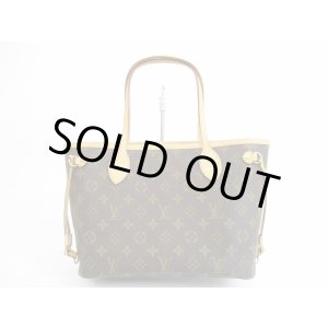 Photo: LOUIS VUITTON Monogram Leather Brown Hand Bag Purse Neverfull PM #5439