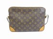 Photo2: LOUIS VUITTON Monogram Leather Brown Messenger&Cross-body Bag Nile #5456