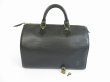 Photo1: LOUIS VUITTON Epi Leather Black Hand Bag Purse Speedy30 #5459