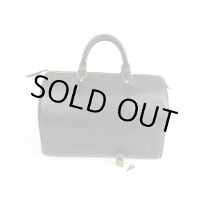 Photo: LOUIS VUITTON Epi Leather Black Hand Bag Purse Speedy30 #5459