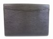 Photo2: LOUIS VUITTON Epi Leather Blacks Clutch Bag Document Case Purse #5465