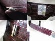 Photo9: HERMES Shiny Porosus Crocodile Bordeaux Silver Hardware □L Birkin 35 #5470