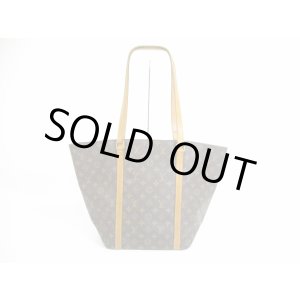Photo: LOUIS VUITTON Monogram Leather Brown Tote&Shoppers Bag Sac Shopping #5495