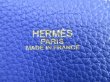 Photo10: HERMES Taurillon Clemence Leather Gray&Blue Tote Bag Double Sens 36 #5497