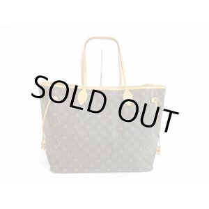 Photo: LOUIS VUITTON Monogram Leather Brown Tote&Shoppers Bag Neverfull GM #5498