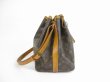 Photo3: LOUIS VUITTON Monogram Leather Brown Shoulder Bag Purse Petite Noe #5499