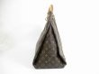 Photo3: LOUIS VUITTON Monogram Leather Brown Shoulder Bag Hobo Artsy GM #5504