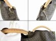 Photo7: LOUIS VUITTON Monogram Leather Brown Shoulder Bag Hobo Artsy GM #5504