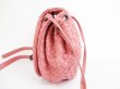 Photo4: BOTTEGA VENETA Intrecciato Leather Pink Crossbody Bag Purse #5512