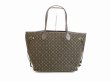 Photo2: LOUIS VUITTON Monogram Canvas Idylle Dark Brown Tote Bag Neverfull MM #5517