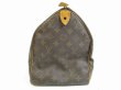 Photo3: LOUIS VUITTON Monogram Leather Brown Hand Bag Purse Speedy40 #5519