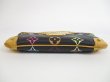 Photo5: LOUIS VUITTON Multicolor Leather Black Pouch Pochette Mira MM #5520