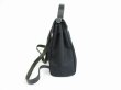 Photo4: HERMES Herbag PM Black Canvas&Leather 2 in 1 Backpack Bag Purse #5522