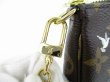 Photo11: LOUIS VUITTON Monogram Leather Brown Mini Accessories Chain Pouch #5542