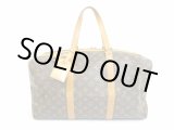 Photo: LOUIS VUITTON Monogram Leather Brown Duffle&Gym Bag Sac Souple 45 #5552