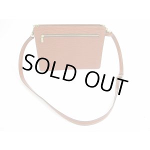 Photo: LOUIS VUITTON Epi Leather Brown Clutch Bag Cross-body Bag With Strap #5591