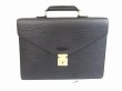 Photo1: LOUIS VUITTON Epi Leather Black Briefcase Business Bag Ambassador #5594