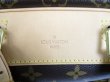 Photo11: LOUIS VUITTON Monogram Leather Brown Hand Bag Boring Vanity Deauville #5599