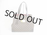 Photo: LOUIS VUITTON Damier Leather Brown Tote&Shoppers Bag Hampstead MM #5604