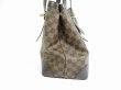 Photo3: LOUIS VUITTON Damier Leather Brown Tote&Shoppers Bag Hampstead MM #5604