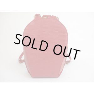 Photo: LOUIS VUITTON Epi Leather Red Backpack Bag Purse Mabillon #5613