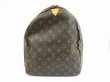 Photo3: LOUIS VUITTON Monogram Leather Brown Duffle&Gym Bag Keepall 60 #5641