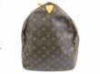 Photo4: LOUIS VUITTON Monogram Leather Brown Duffle&Gym Bag Keepall 60 #5641