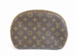 Photo2: LOUIS VUITTON Monogram Leather Brown Cross-body Bag Purse Blois #5642