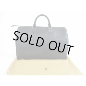 Photo: LOUIS VUITTON Epi Leather Black Hand Bag Purse Speedy35 #5651