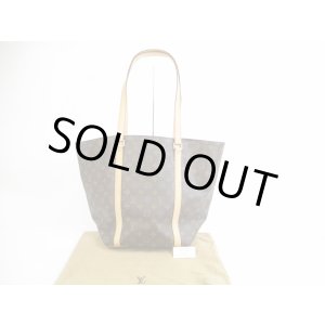 Photo: LOUIS VUITTON Monogram Leather Brown Tote&Shoppers Bag Sac Shopping #5652