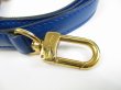 Photo11: LOUIS VUITTON Epi Leather Blue Hand Bag Purse Alma w/Strap #5653