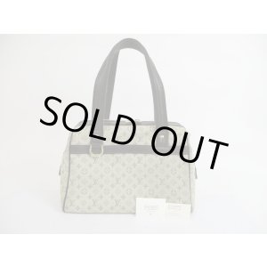 Photo: LOUIS VUITTON Monogram Mini Canvas Khaki Hand Bag Purse Josephine PM #5654