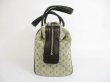 Photo3: LOUIS VUITTON Monogram Mini Canvas Khaki Hand Bag Purse Josephine PM #5654