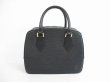 Photo1: LOUIS VUITTON Epi Leather Black Hand Bag Purse Sablon #5663