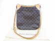 Photo1: LOUIS VUITTON Monogram Leather Brown Messenger&Cross-body Bag Odeon MM #5676