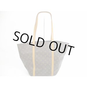 Photo: LOUIS VUITTON Monogram Leather Brown Tote&Shoppers Bag Sac Shopping #5679