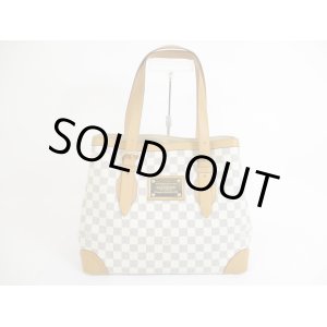 Photo: LOUIS VUITTON Azur Leather White Tote&Shoppers Bag Hampstead MM #5682