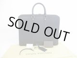 Photo: LOUIS VUITTON Nomade Leather Blue Malines Briefcases Business Case Voyage #5686