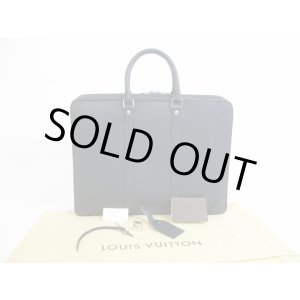Photo: LOUIS VUITTON Nomade Leather Blue Malines Briefcases Business Case Voyage #5686