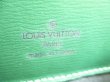 Photo10: LOUIS VUITTON Epi Leather Green Shoulder Bag Cross-body Bag Cluny #5687