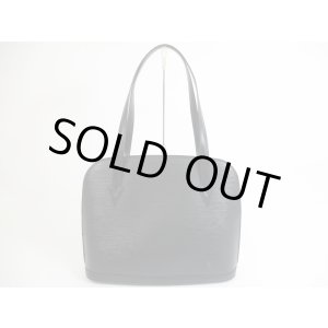 Photo: LOUIS VUITTON Epi Leather Black Tote&Shoppers Bag Purse Lussac #5698