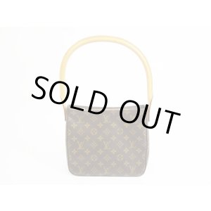 Photo: LOUIS VUITTON Monogram Leather Brown Shoulder Bag Looping MM #5707