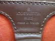 Photo10: LOUIS VUITTON Special Order Damier Leather Brown Hand Bag Ellipse PM #5711