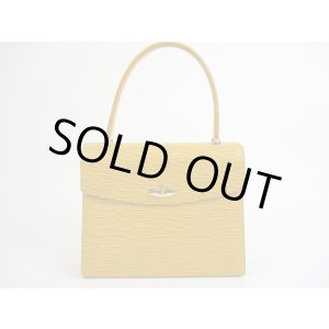 Photo: LOUIS VUITTON Epi Leather Yellow Hand Bag Purse Malesherbes #5712