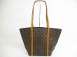 Photo1: LOUIS VUITTON Monogram Leather Brown Tote&Shoppers Bag Sac Shopping #5714